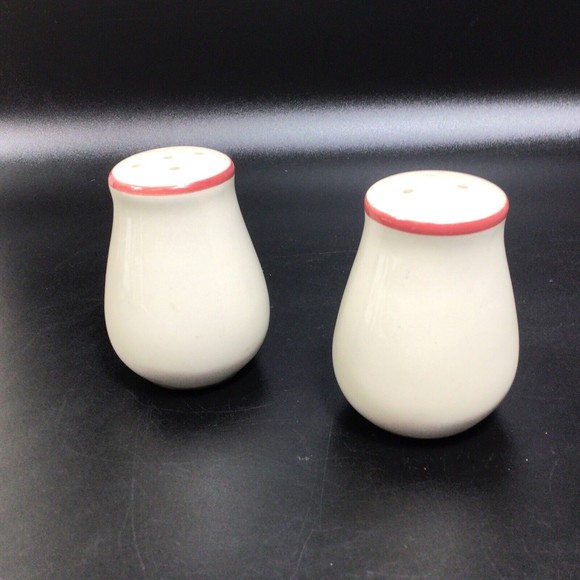 Royal Seasons Snowmen Christmas Salt & Pepper Shaker Set Holiday Stoneware  01V7 - Picture 3 of 8